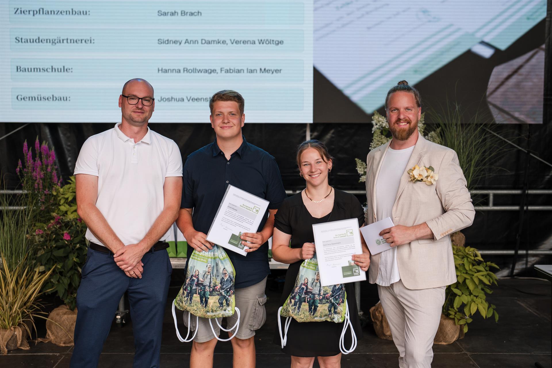 Freisprechungsfeier der Landschaftsgärtnerinnen und Landschaftsgärtner der Berufsschulstandorte Hannover, Northeim, Uelzen und Verden am 30. Juni 2026 auf der Landesgartenschau Bad Nenndorf