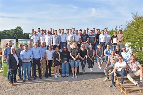 Freisprechungsfeier der Gärtnerinnen und Gärtner in der Region Osnabrück am 4.07.2025 bei Bentrup GmbH & CO. KG in Bad Iburg