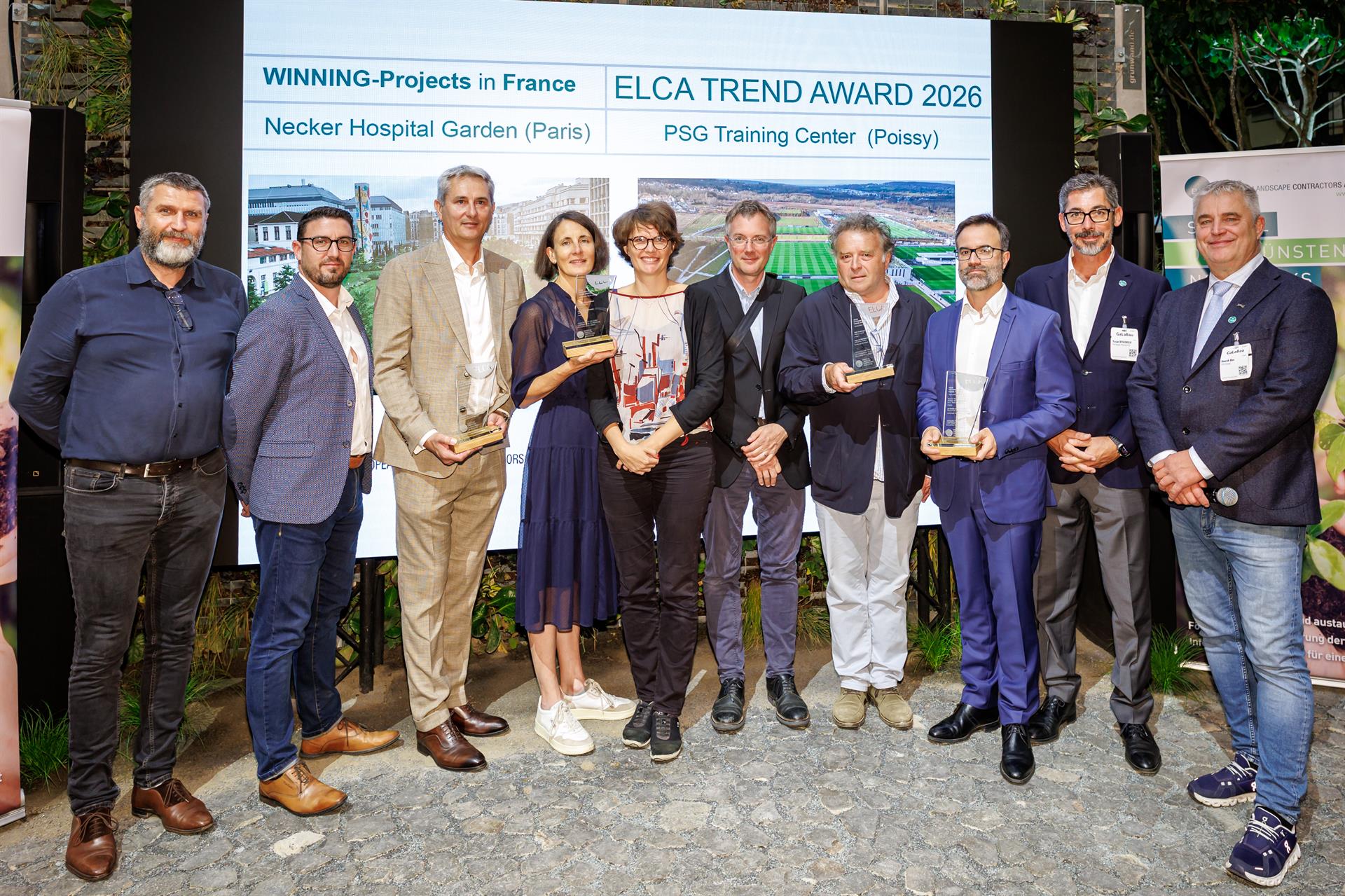 Frankreich gewinnt den ELCA-Trendpreis: Zwei Sieger-Projekte gewürdigt